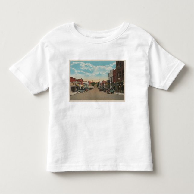 Pullman, WAView von HauptStreetPullman, WA Kleinkind T-shirt (Vorderseite)