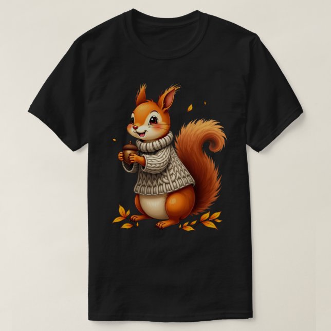 Pullover Eichhörnchen (Design vorne)
