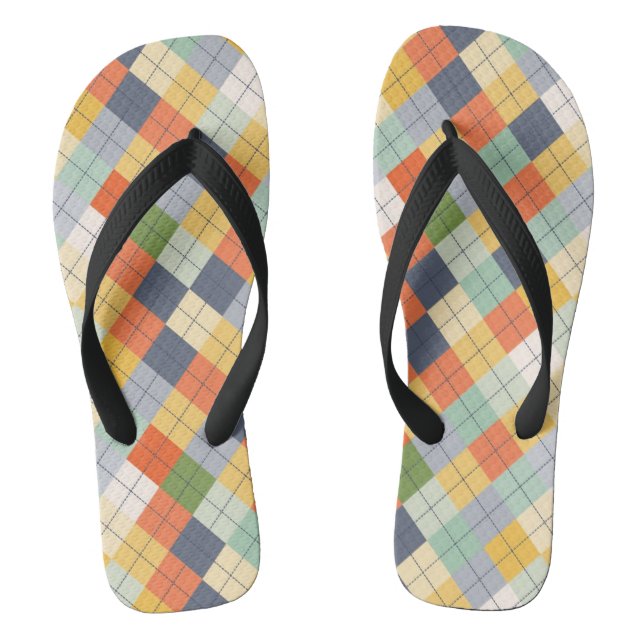 Pullover Hintergrund 2 Flip Flops (Fußbett)