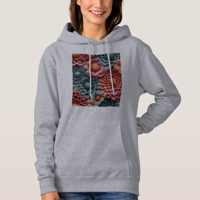 Pullover-Hoodie für Damen Hoodie (Vorderseite)