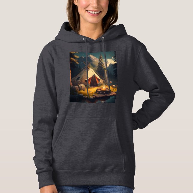 Pullover-Hoodie für Damen Hoodie (Vorderseite)