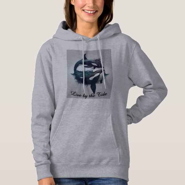 Pullover-Hoodie für Frauen Hoodie (Vorderseite)