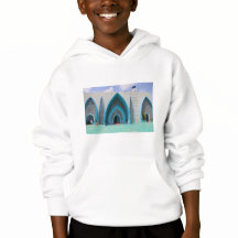 Pullover Hoodie von Kindern mit islamischem Design