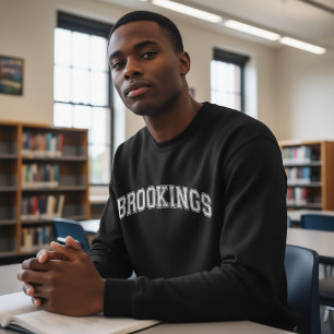 Pullover im BROOKINGS-Universitätsstil Amerika Col