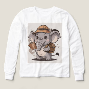 Pullover mir Elefanten-Motiv