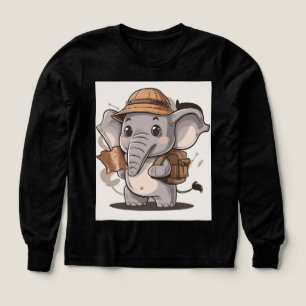 Pullover mit Elefanten-Motiv