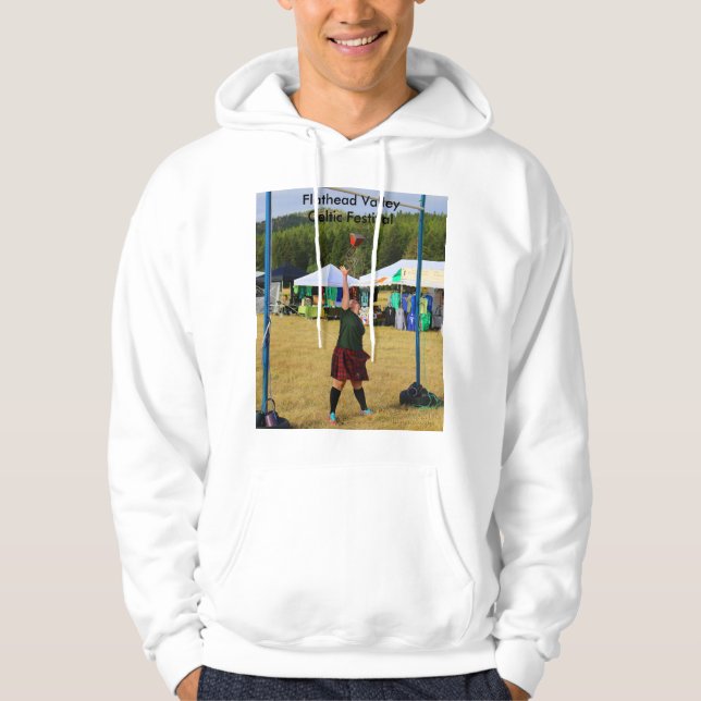 Pullover mit Kapuze für Männer Celtic Festival (Vorderseite)