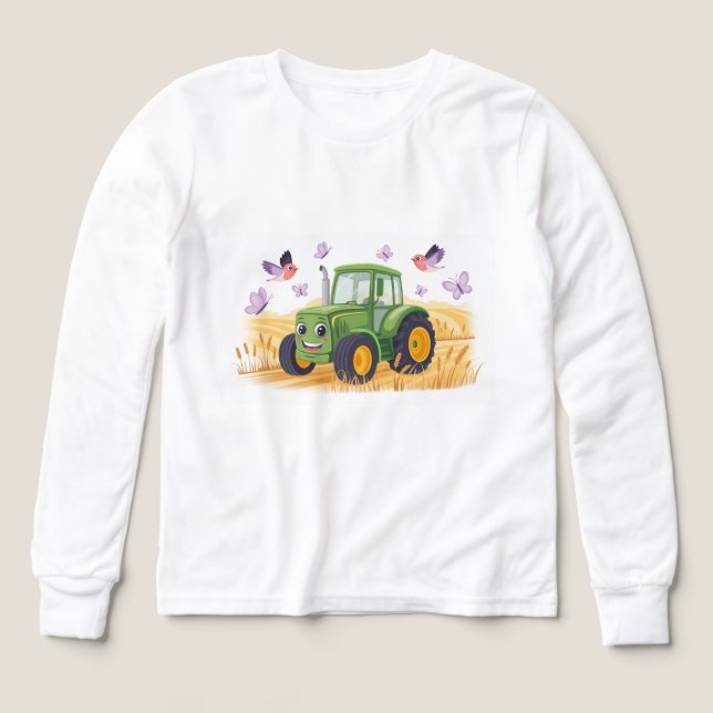 Pullover mit Traktor-Motiv (Design Vorderseite)