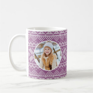 Pullover-Wetter   Feiertagsfoto Kaffeetasse
