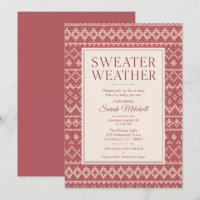 Pullover-Wetter Herbst-Baby-Party