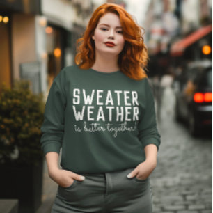 Pullover-Wetter Sweatshirt, Gemütliche Jahreszeit  Sweatshirt