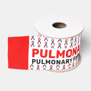 Pulmonale Fibrose Awareness Pattern Ribbon Ripsband