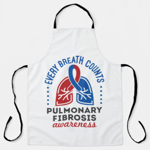Pulmonale Fibrose Bewusstsein für jeden Atemzug Schürze