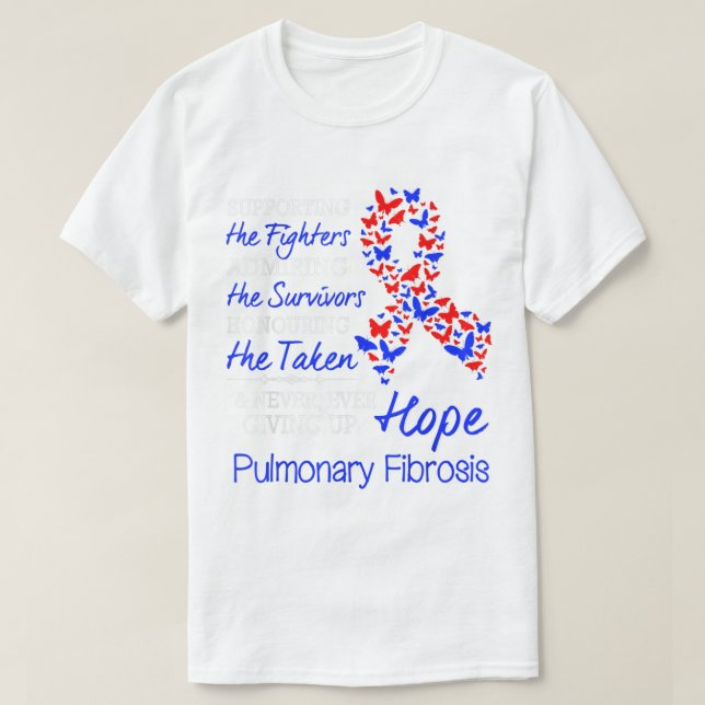 Pulmonale Fibrose Shirt Pulmonale Fibrose (Design vorne)