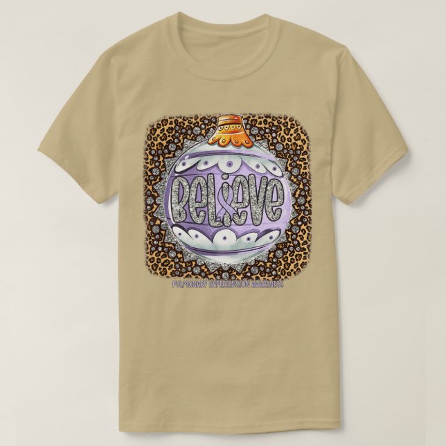 Pulmonale Hypertonie Bewusstsein Glaubensstiftung  T-Shirt (Design vorne)