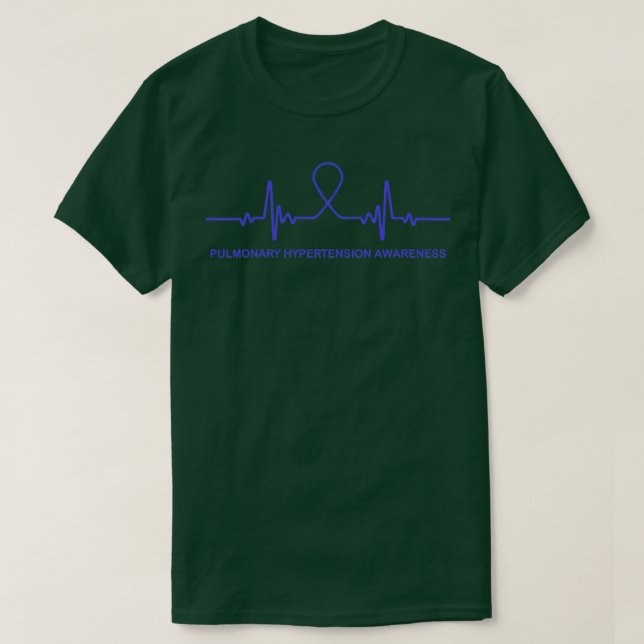 Pulmonale Hypertonie T-Shirt (Design vorne)
