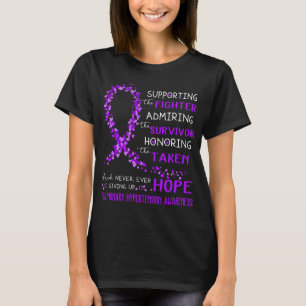 Pulmonaler Hypertoniker, der den Kampf unterstützt T-Shirt