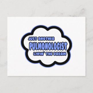 Pulmonologe .. Der Traum von Livin Postkarte