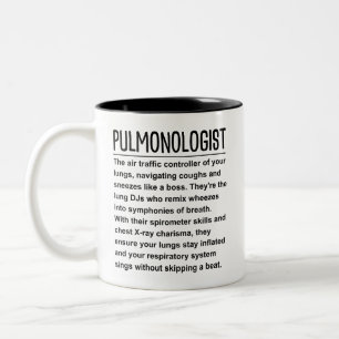 Pulmonologe Zweifarbige Tasse