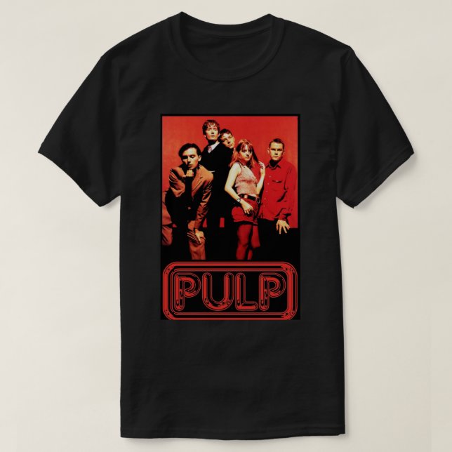 PULP - BAND Poster Classic T - Shirt (Design vorne)