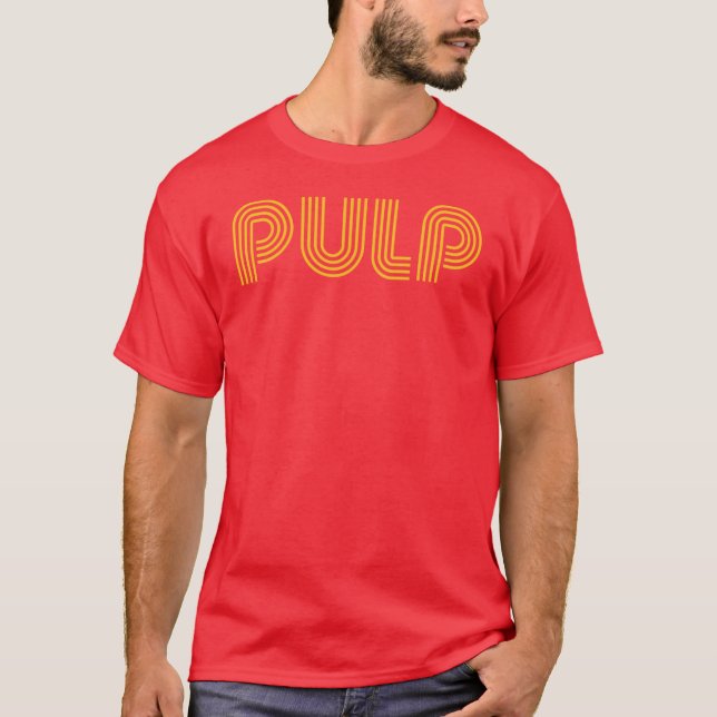 PULP Freund Retro T-Shirt (Vorderseite)