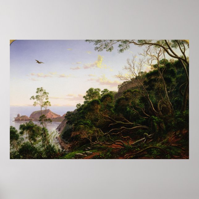 Pulpit Rock bei Melbourne Poster (Vorne)