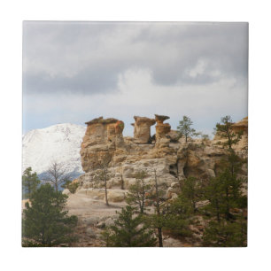 Pulpit Rock mit Pikes Peak Fliese