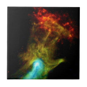 Pulsar B1509 - Hand of God Röntgen-Nebel NASA-Foto Fliese