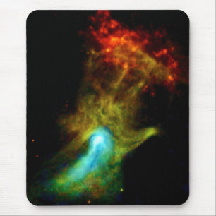 Pulsar B1509 - Hand of God Röntgen-Nebel NASA-Foto Mousepad