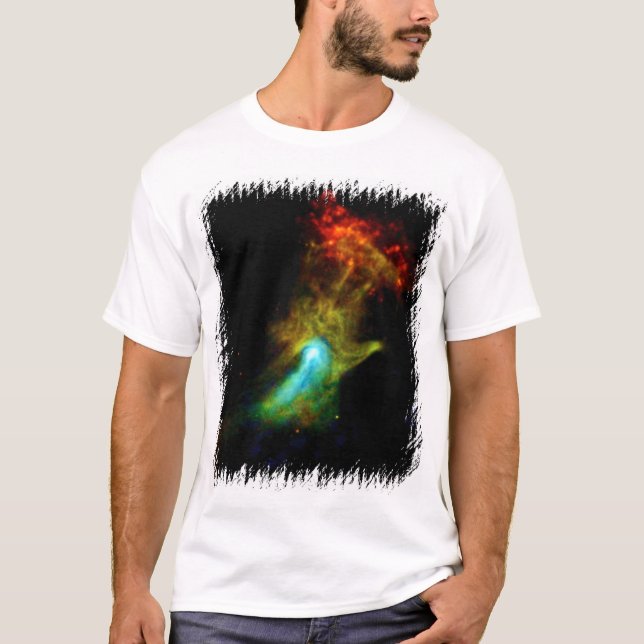 Pulsar B1509 - Hand of God X-Ray Nebula NASA-Foto T-Shirt (Vorderseite)