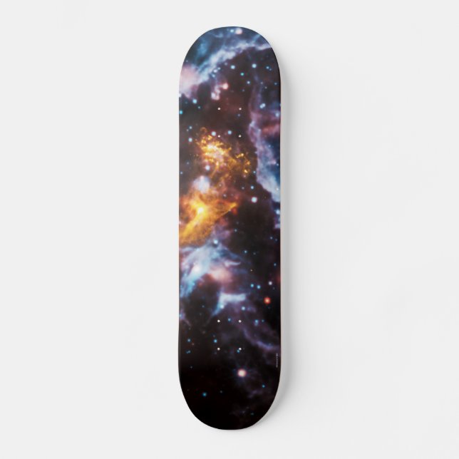 Pulsar-Neutron-Stern-Galaxie-Bild Skateboard (Vorderseite)