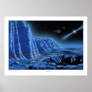 Pulsar Planeten II Print Poster