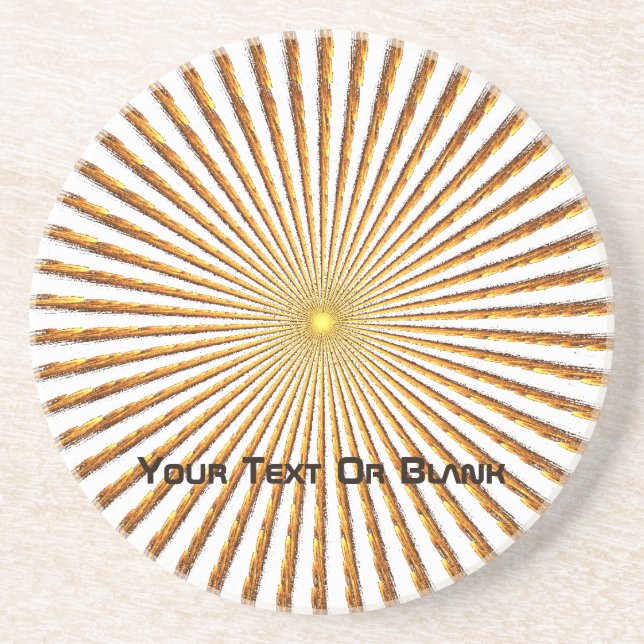 Pulsar Sandstein Untersetzer (Vorne)