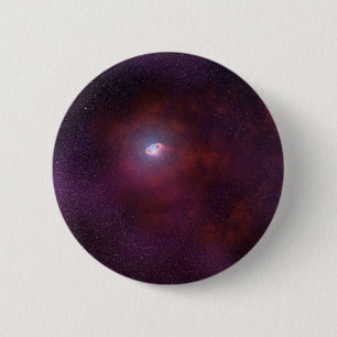 Pulsar windet von einem Neutronenstern. Button