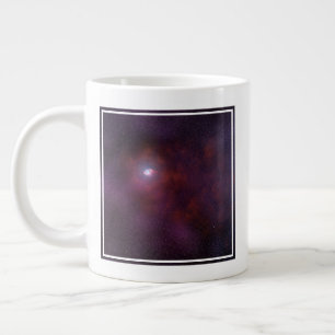 Pulsar windet von einem Neutronenstern. Jumbo-Tasse