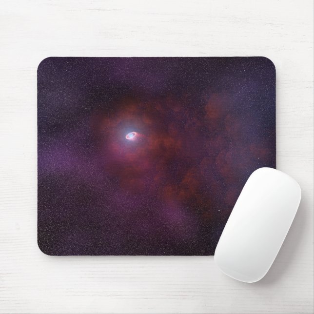 Pulsar windet von einem Neutronenstern. Mousepad (Mit Mouse)