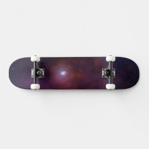 Pulsar windet von einem Neutronenstern. Skateboard