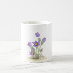 Pulsatilla gemein - besonders angefertigt tasse