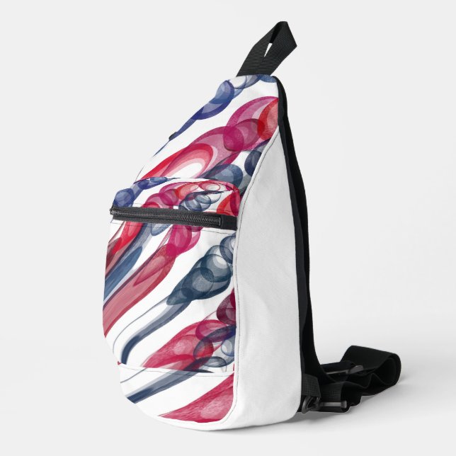 Pulsblasen-Spaß / Original / Crossbody Bag (Rechte Ecke)