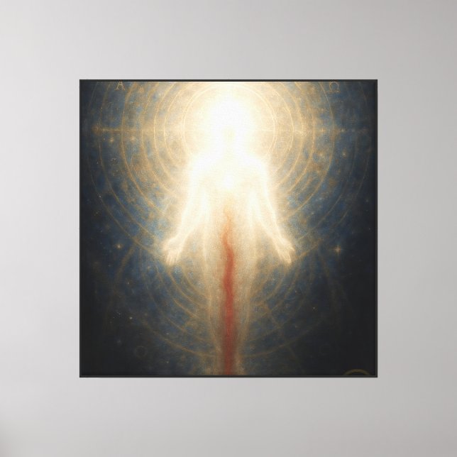 Pulse des Kosmos Leinwanddruck (Vorderseite)