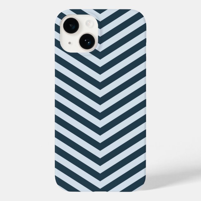 Pulse Point Bold & Blau Case-Mate iPhone Hülle (Rückseite)