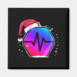 Pulsechain Pls zum Mond Weihnachten des Weihnachts Magnet