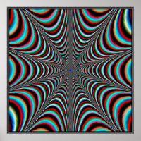 Pulsieren von Riesenfarben-Web