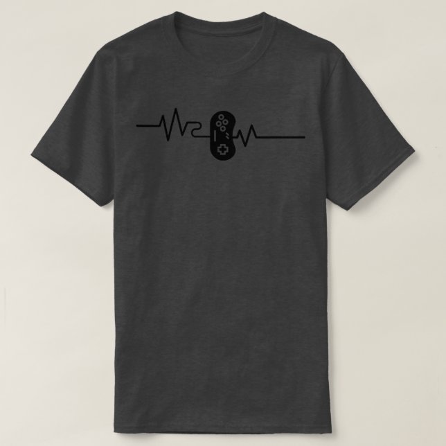 Pulsspiel für Herzschlag-Controller T-Shirt (Design vorne)