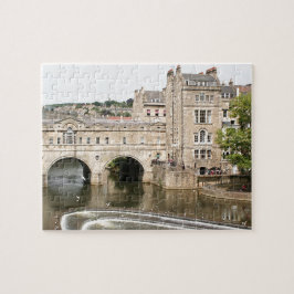 Pulteney Bridge, Avon River, Bath, England Puzzle