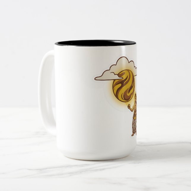 Pulung Zweifarbige Tasse (Vorderseite Links)