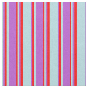 Pulver Blaue, orchid und rot gefärbte Linien Stoff