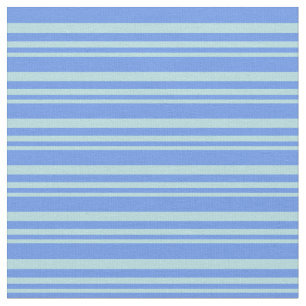 Pulver Blaue und blaue Linien der Cornflower Stoff