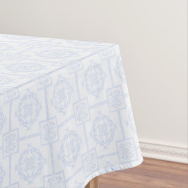 Pulver Blaues Bambus - asiatisches Pattern Tablecl Tischdecke