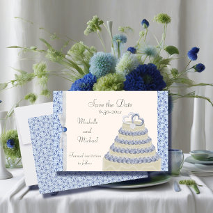 Pulver Blue Florentine Save the Date